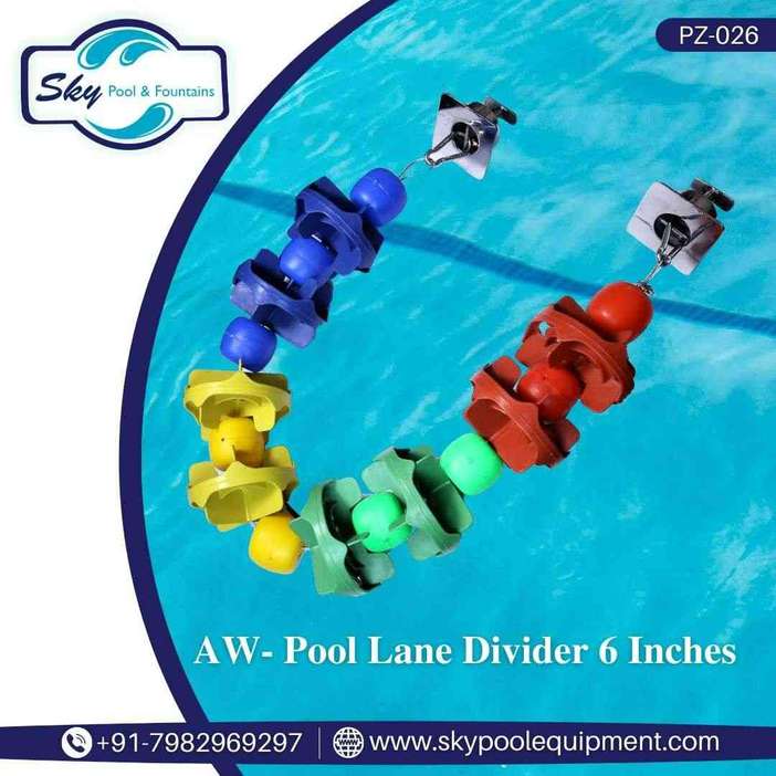 AW-Pool Lane Divider 6 Inches